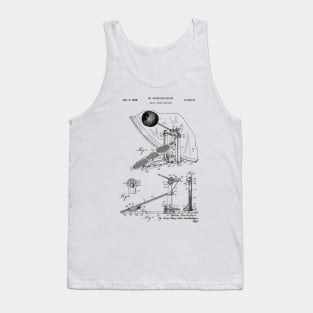 Drum Beat Percussion Player Gift Patent Print 1938 Tank Top